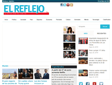 Tablet Screenshot of diarioelreflejo.com